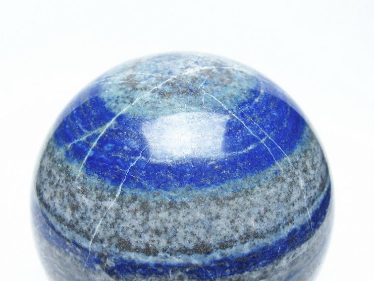 ラピスラズリ 丸玉 82mm スフィア 置物 一点物 151-10172