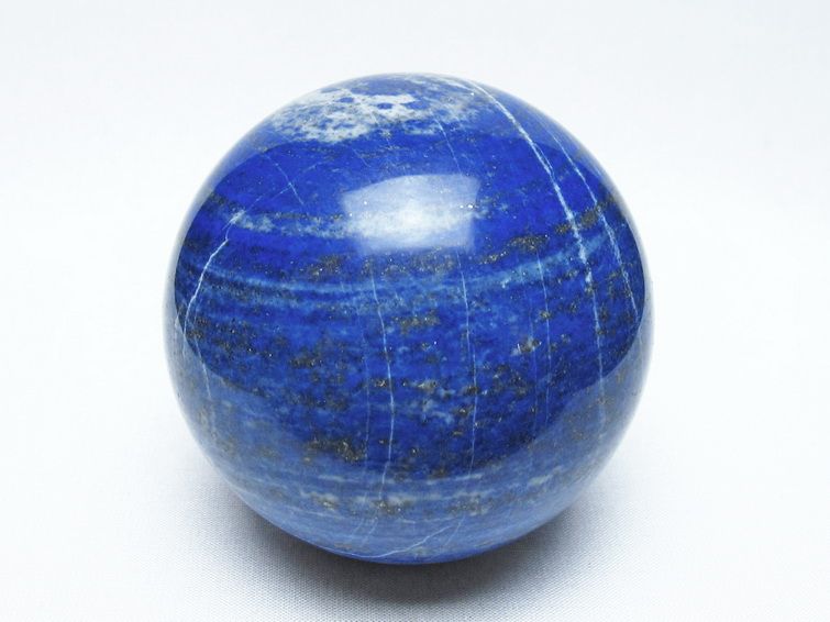 ラピスラズリ 丸玉 82mm スフィア 置物 一点物 151-10183