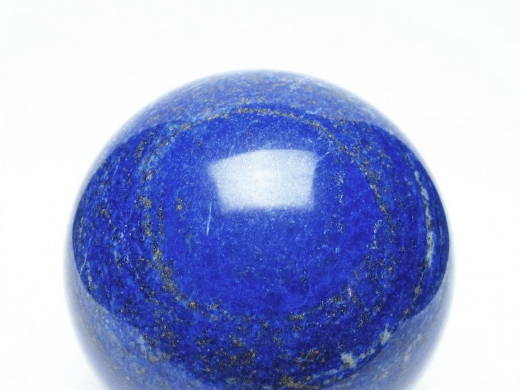ラピスラズリ 丸玉 80mm スフィア 置物 一点物 151-10186