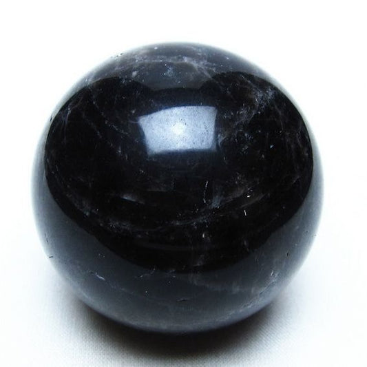 モリオン スフィア 黒水晶 丸玉 53mm 置物 原石 一点物 151-10304