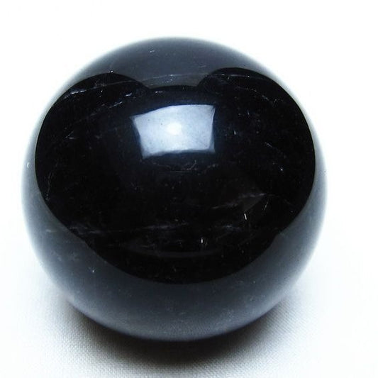 モリオン スフィア 黒水晶 丸玉 53mm 置物 原石 一点物 151-10305