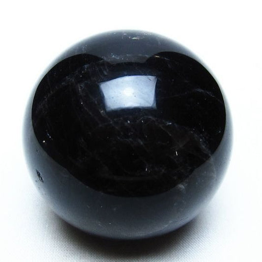 モリオン スフィア 黒水晶 丸玉 54mm 置物 原石 一点物 151-10311