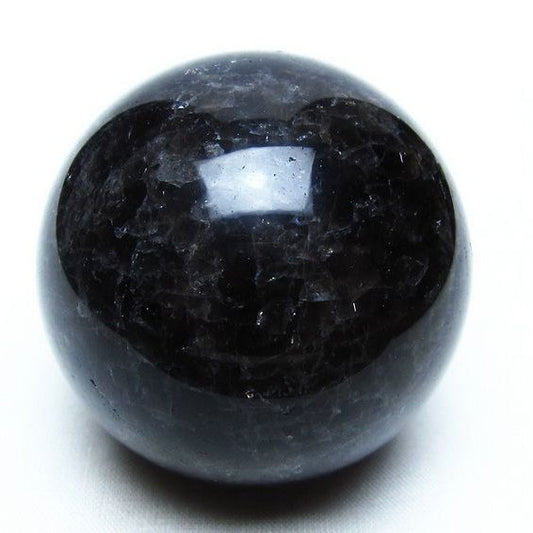 モリオン スフィア 黒水晶 丸玉 54mm 置物 原石 一点物 151-10313