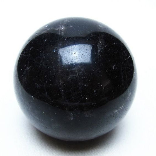 モリオン スフィア 黒水晶 丸玉 60mm 置物 原石 一点物 151-10373