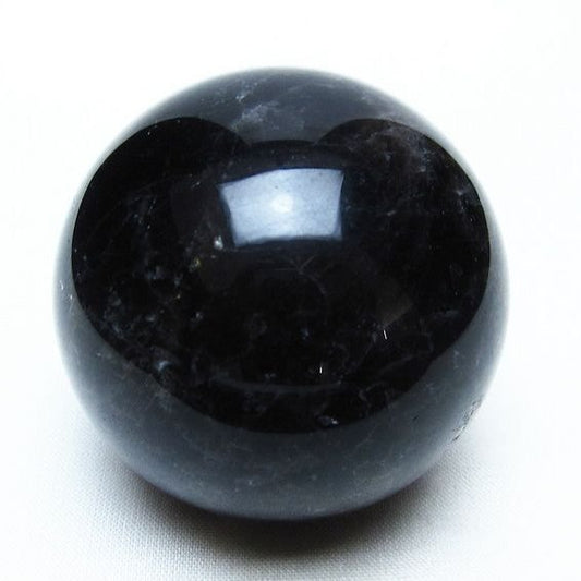 モリオン スフィア 黒水晶 丸玉 54mm 置物 原石 一点物 151-10387