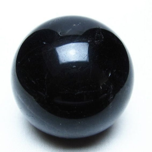 モリオン スフィア 黒水晶 丸玉 54mm 置物 原石 一点物 151-10401