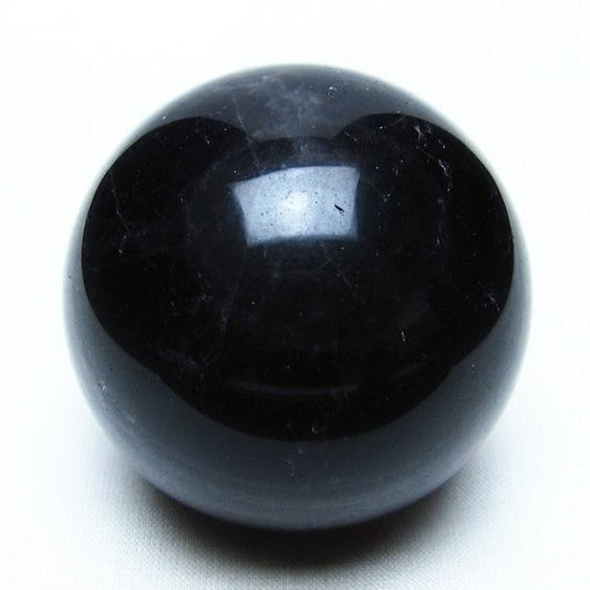 モリオン スフィア 黒水晶 丸玉 54mm 置物 原石 一点物 151-10403