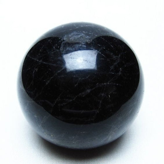 モリオン スフィア 黒水晶 丸玉 55mm 置物 原石 一点物 151-10404