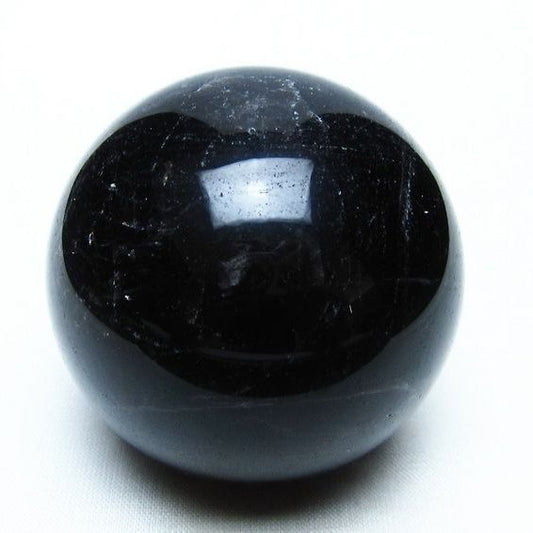 モリオン スフィア 黒水晶 丸玉 55mm 置物 原石 一点物 151-10405