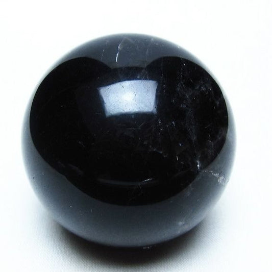 モリオン スフィア 黒水晶 丸玉 55mm 置物 原石 一点物 151-10406