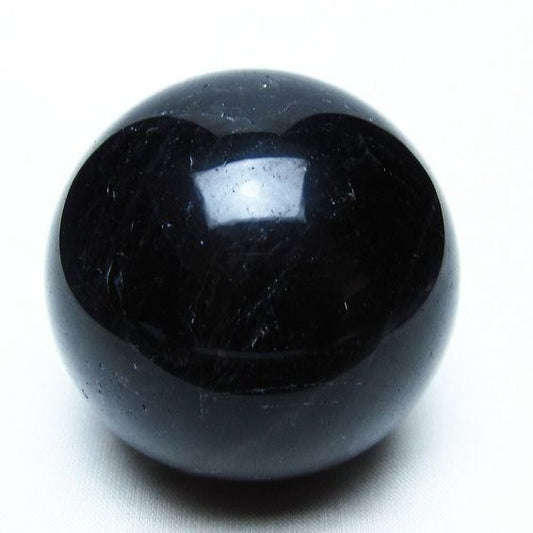 モリオン スフィア 黒水晶 丸玉 55mm 置物 原石 一点物 151-10407