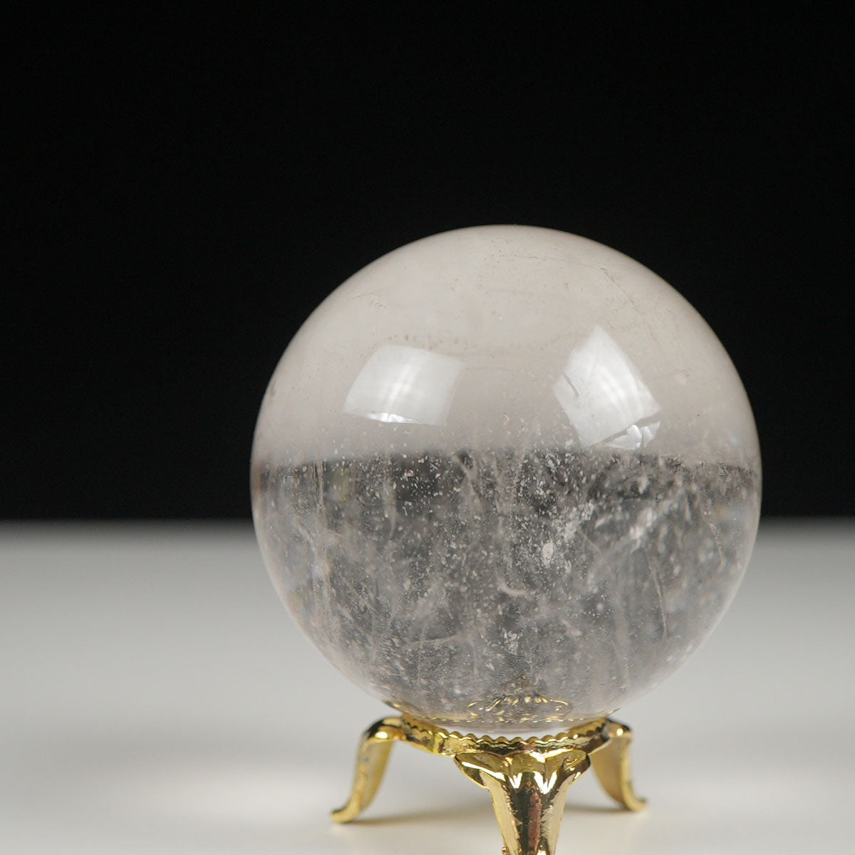 水晶 丸玉 54mm 水晶玉 スフィア 一点物 151-6103 – 天然石