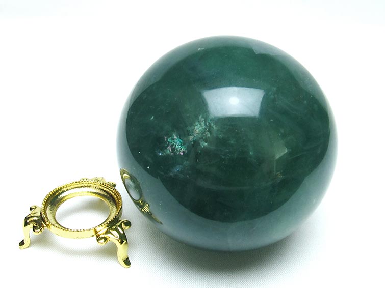 フローライト 丸玉 82mm 蛍石 スフィア 螢石 一点物  151-6604