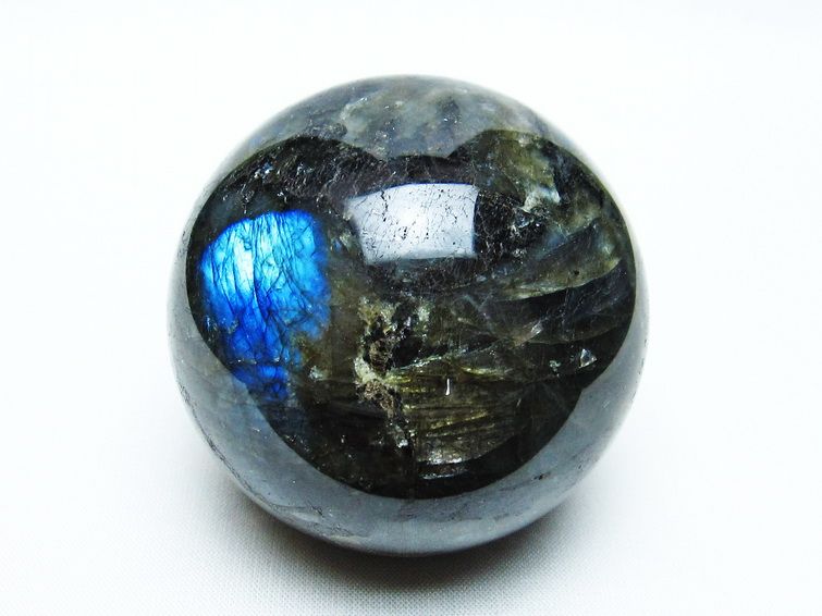 ラブラドライト 丸玉 64mm スフィア 一点物 151-6729