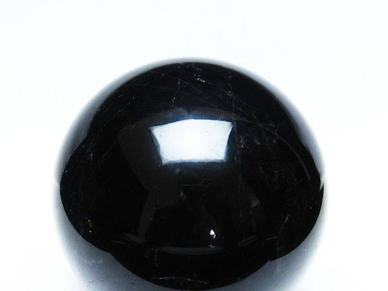 1.8Kg モリオン 丸玉 109mm 黒水晶 一点物  151-6978