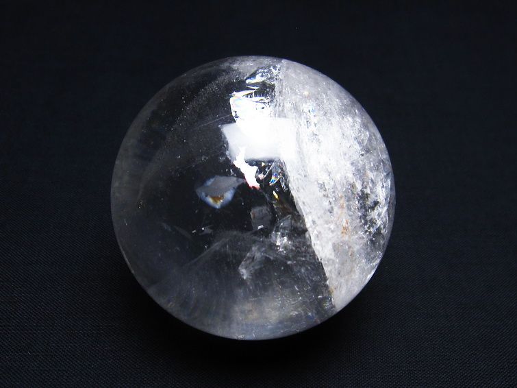 水晶 丸玉 54mm 水晶玉 一点物 151-7105