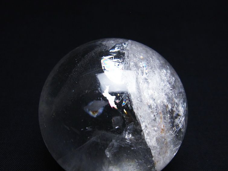 水晶 丸玉 54mm 水晶玉 一点物 151-7105