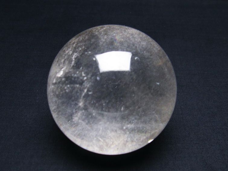 水晶 丸玉 62mm 水晶玉 一点物  151-7189