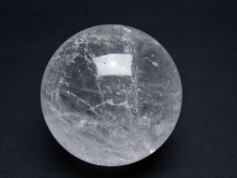 水晶 丸玉 68mm スフィア 水晶玉 球体 玉 一点物  151-7854