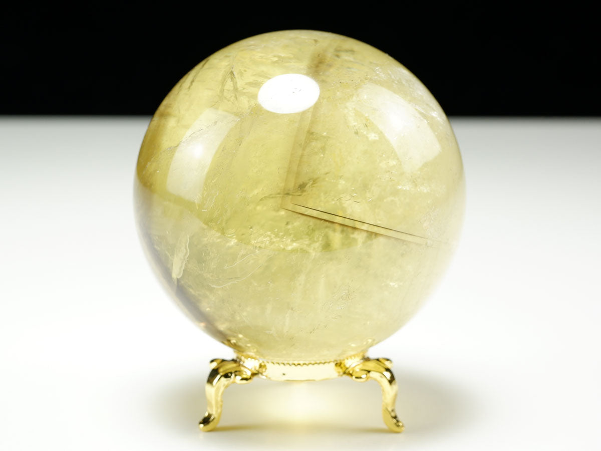 シトリン 丸玉 71mm シトリンクォーツ スフィア 一点物  151-7953