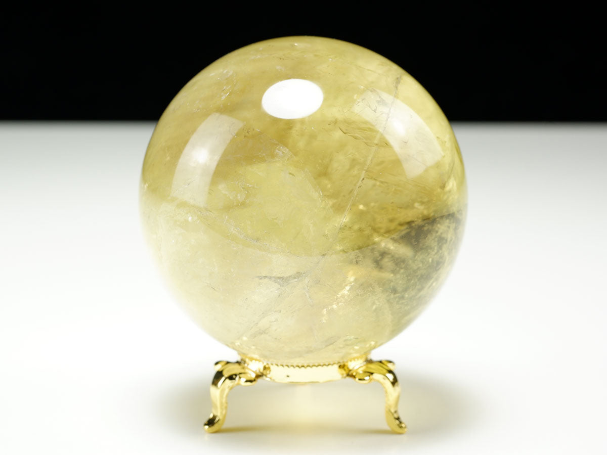 シトリン 丸玉 71mm シトリンクォーツ スフィア 一点物  151-7953
