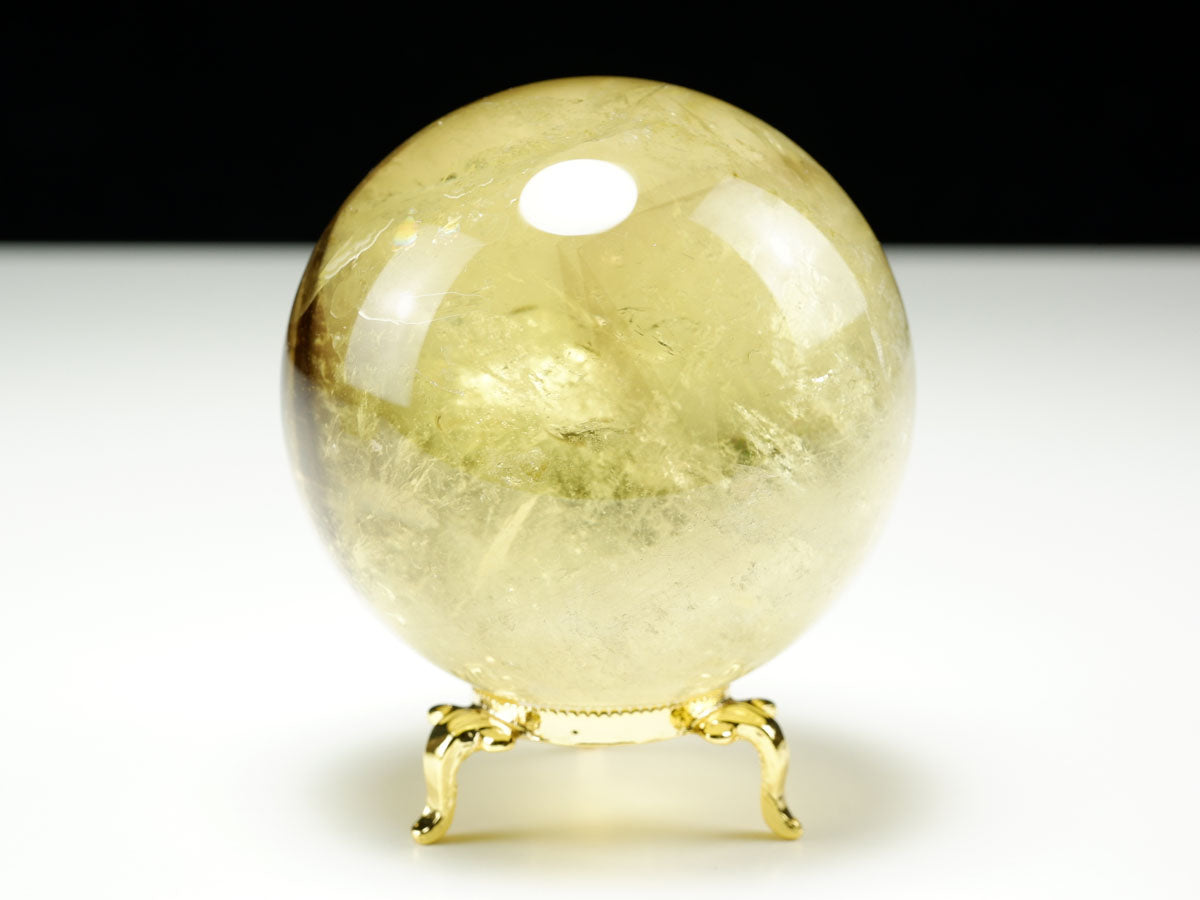シトリン 丸玉 71mm シトリンクォーツ スフィア 一点物  151-7953