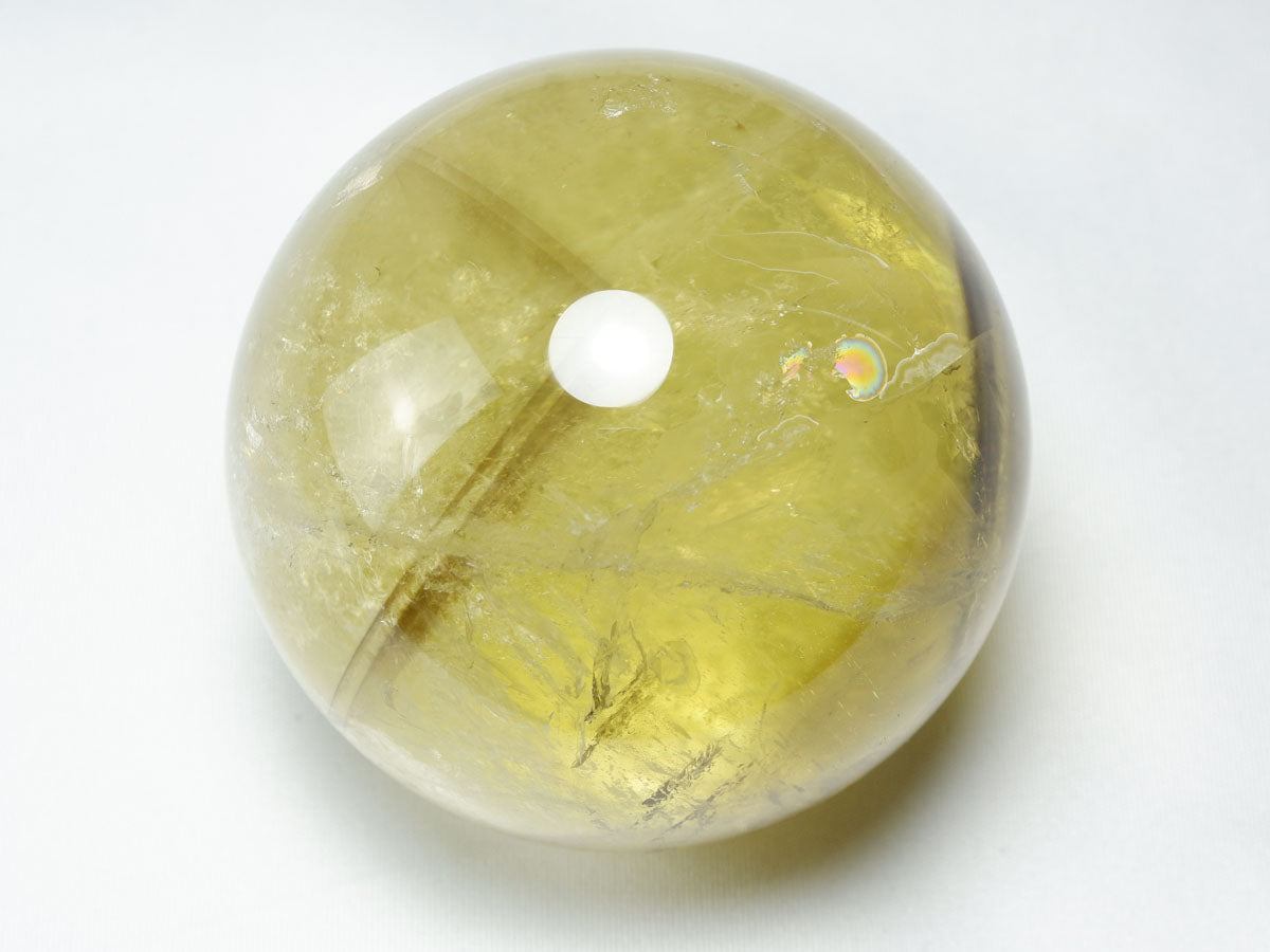 シトリン 丸玉 71mm シトリンクォーツ スフィア 一点物  151-7953