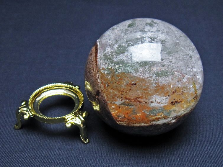 ガーデンクォーツ 丸玉 63mm 一点物  151-8037