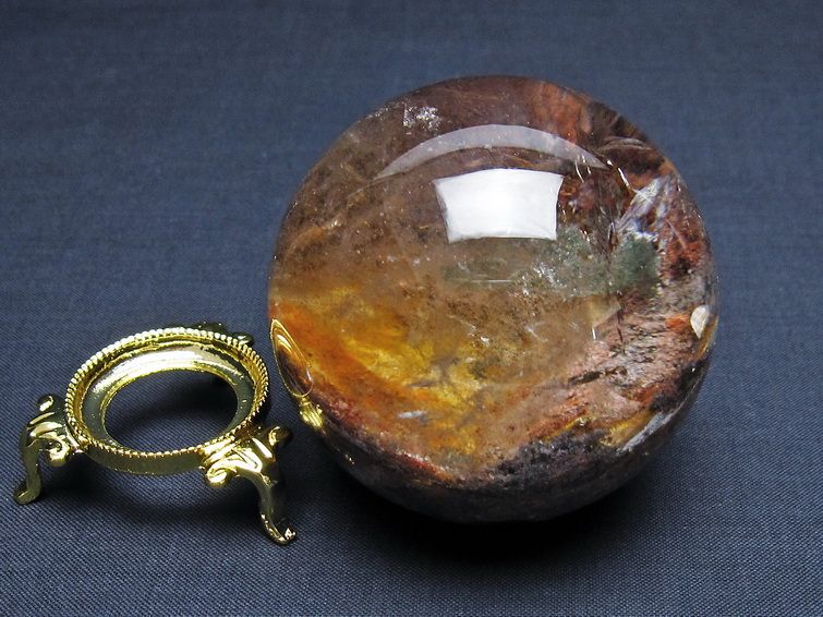 ガーデンクォーツ 丸玉 64mm 一点物  151-8040