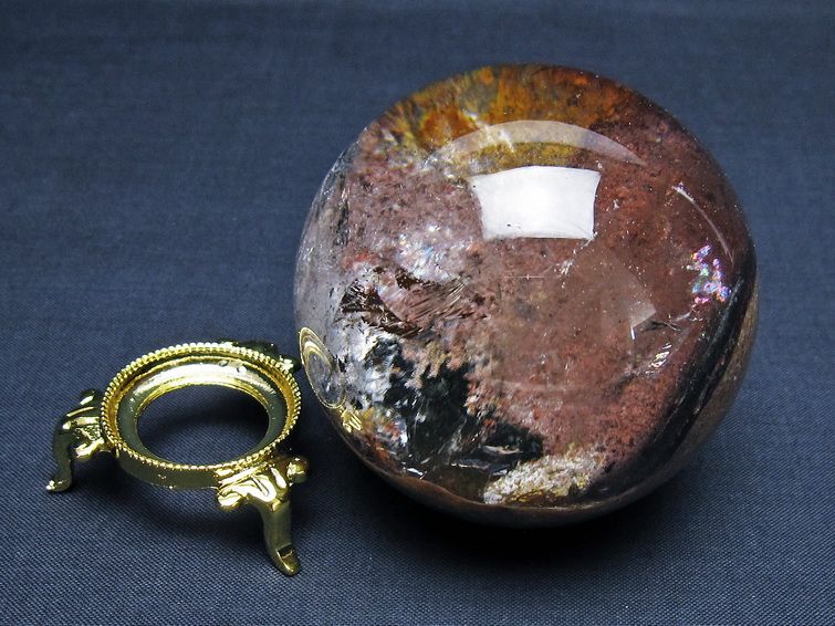 ガーデンクォーツ 丸玉 68mm 一点物  151-8045
