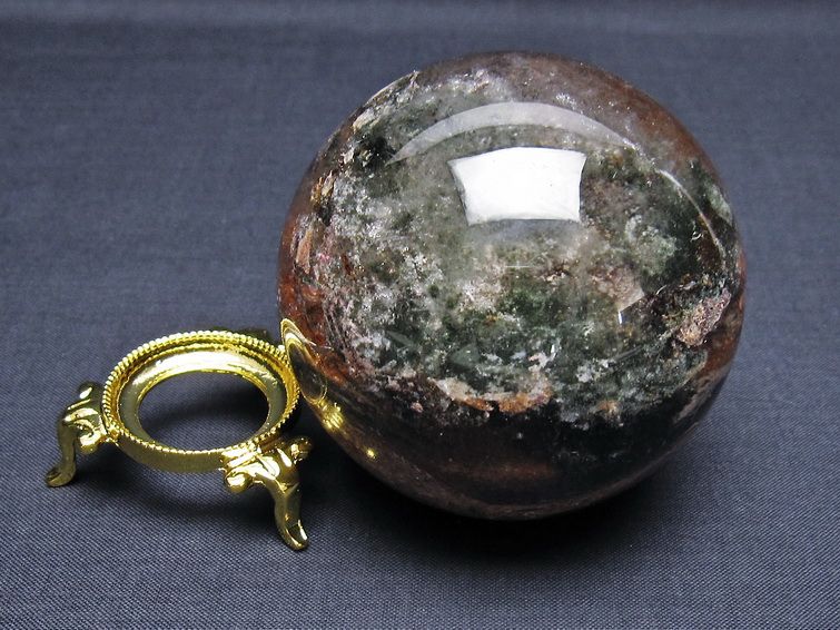 ガーデンクォーツ 丸玉 70mm 一点物  151-8047