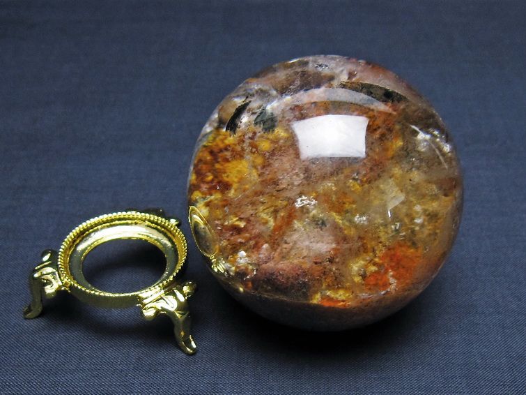 ガーデンクォーツ 丸玉 63mm 一点物  151-8053