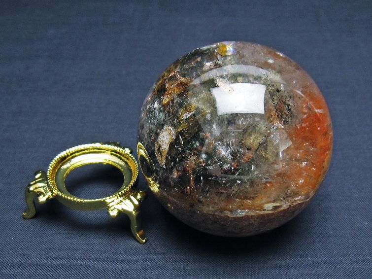 ガーデンクォーツ 丸玉 62mm 一点物  151-8055