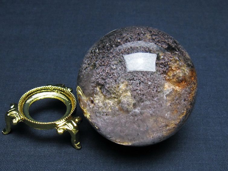 ガーデンクォーツ 丸玉 61mm 一点物  151-8063