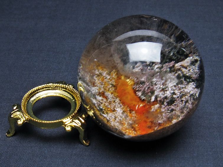 ガーデンクォーツ 丸玉 62mm 一点物  151-8065