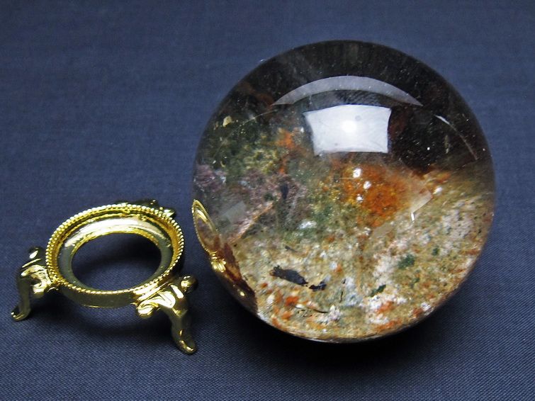 ガーデンクォーツ 丸玉 63mm 一点物  151-8068