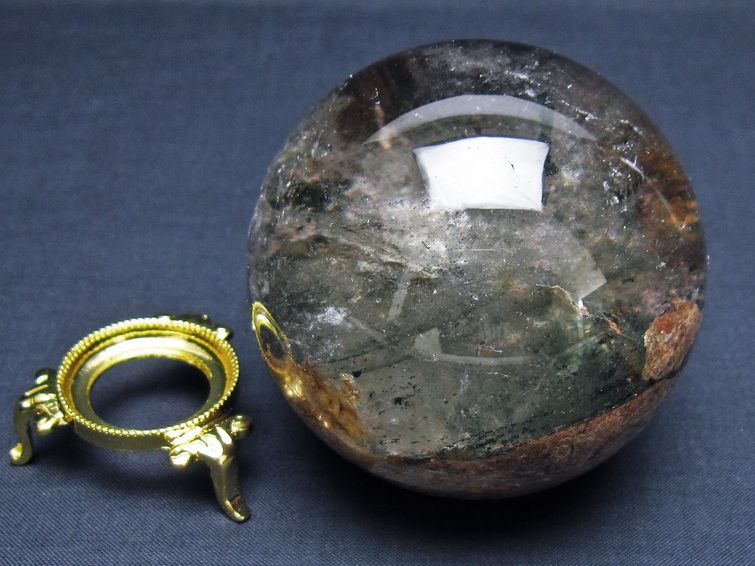 ガーデンクォーツ 丸玉 73mm 一点物  151-8085
