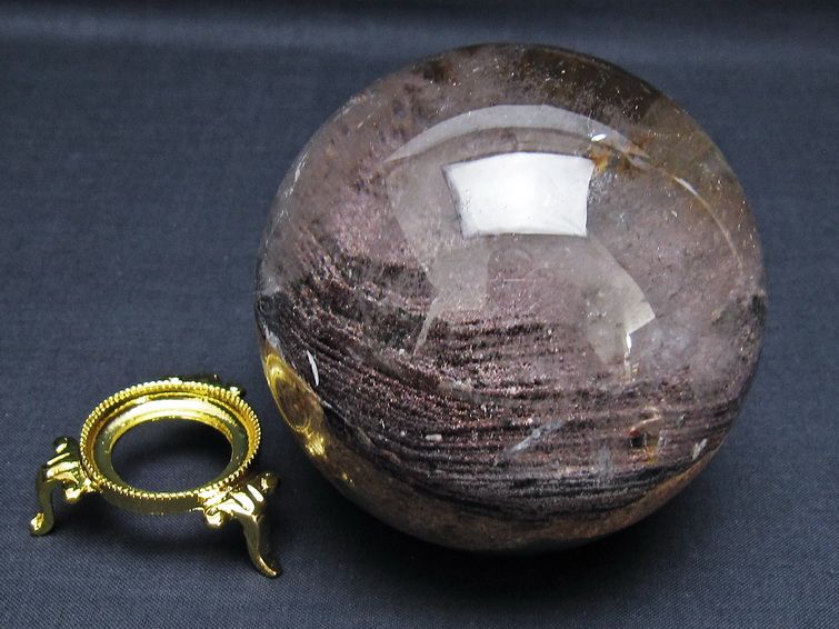 ガーデンクォーツ 丸玉 83mm 一点物  151-8094