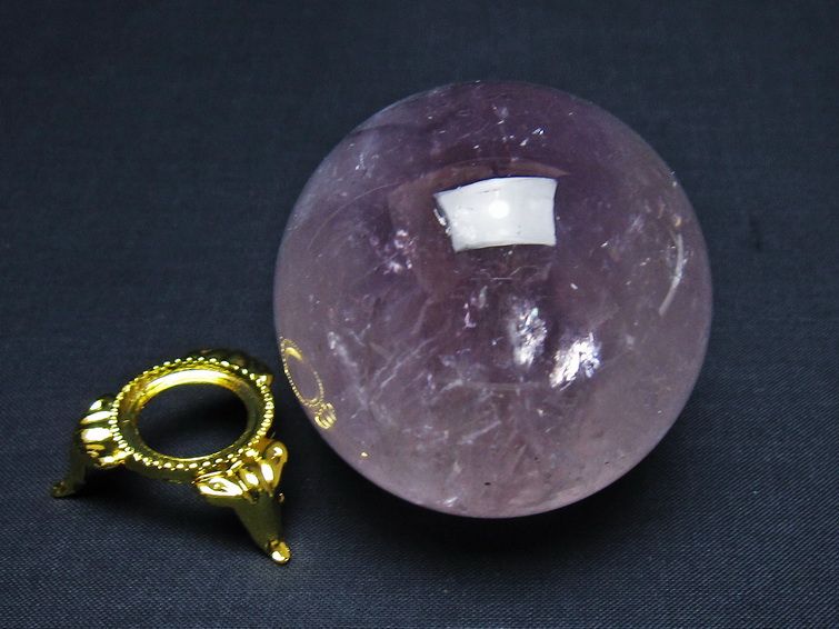 アメジスト 丸玉 56mm スフィア 一点物 151-8414