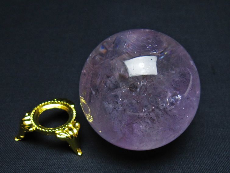 アメジスト 丸玉 55mm スフィア 一点物 151-8428 [sold out]