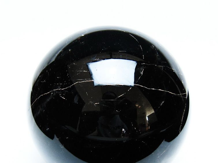 1.1Kg モリオン 丸玉 91mm 黒水晶 丸玉 モリオン スフィア 一点物 151-8536