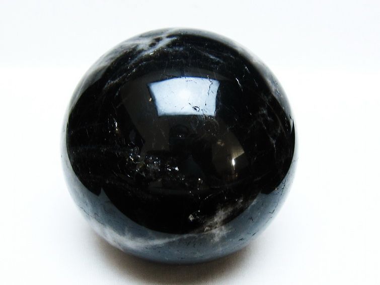 1.2Kg モリオン 丸玉 94mm 黒水晶 丸玉 モリオン スフィア 一点物 151-8541