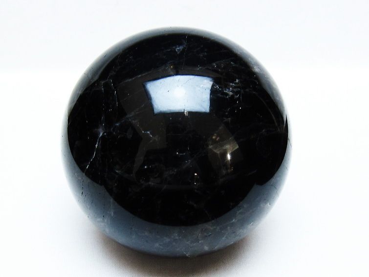 1.3Kg モリオン 丸玉 95mm 黒水晶 丸玉 モリオン スフィア 一点物 151-8546