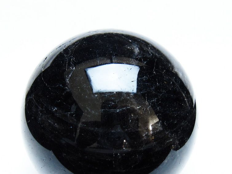 1.4Kg モリオン 丸玉 98mm 黒水晶 丸玉 モリオン スフィア 一点物 151-8549
