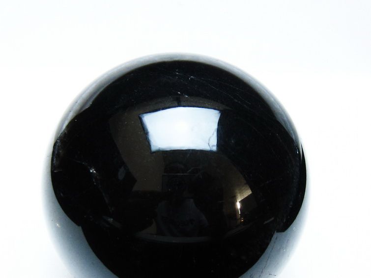 モリオン 丸玉 85mm 黒水晶 丸玉 モリオン スフィア 一点物 151-8565
