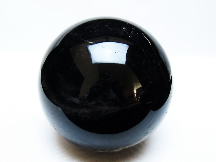 1.6Kg モリオン 丸玉 105mm 黒水晶 丸玉 モリオン スフィア 一点物 151-8577