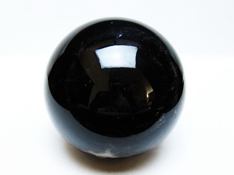 1.5Kg モリオン 丸玉 105mm 黒水晶 丸玉 モリオン スフィア 一点物 151-8579