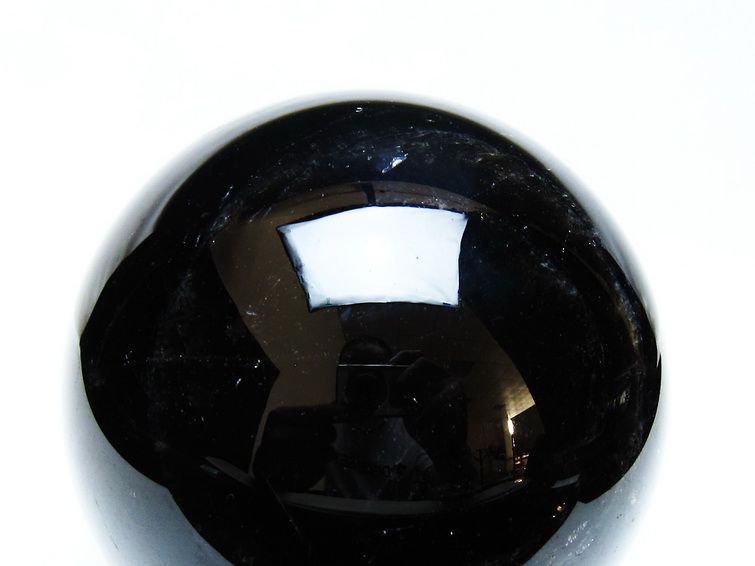 1.5Kg モリオン 丸玉 105mm 黒水晶 丸玉 モリオン スフィア 一点物 151-8579