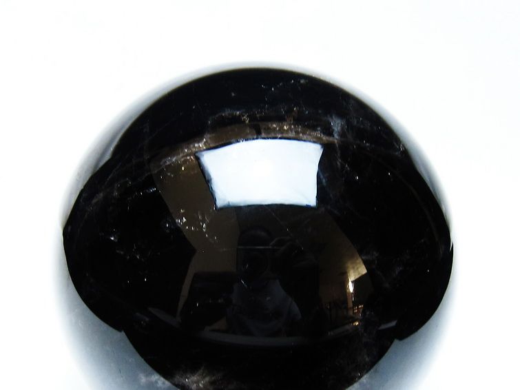 1.8Kg モリオン 丸玉 110mm 黒水晶 丸玉 モリオン スフィア 一点物 151-8584