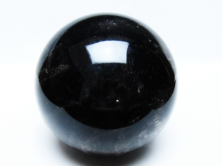 1.6Kg モリオン 丸玉 107mm 黒水晶 丸玉 モリオン スフィア 一点物 151-8594